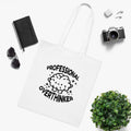 Professional Overthinker White Tote Bag