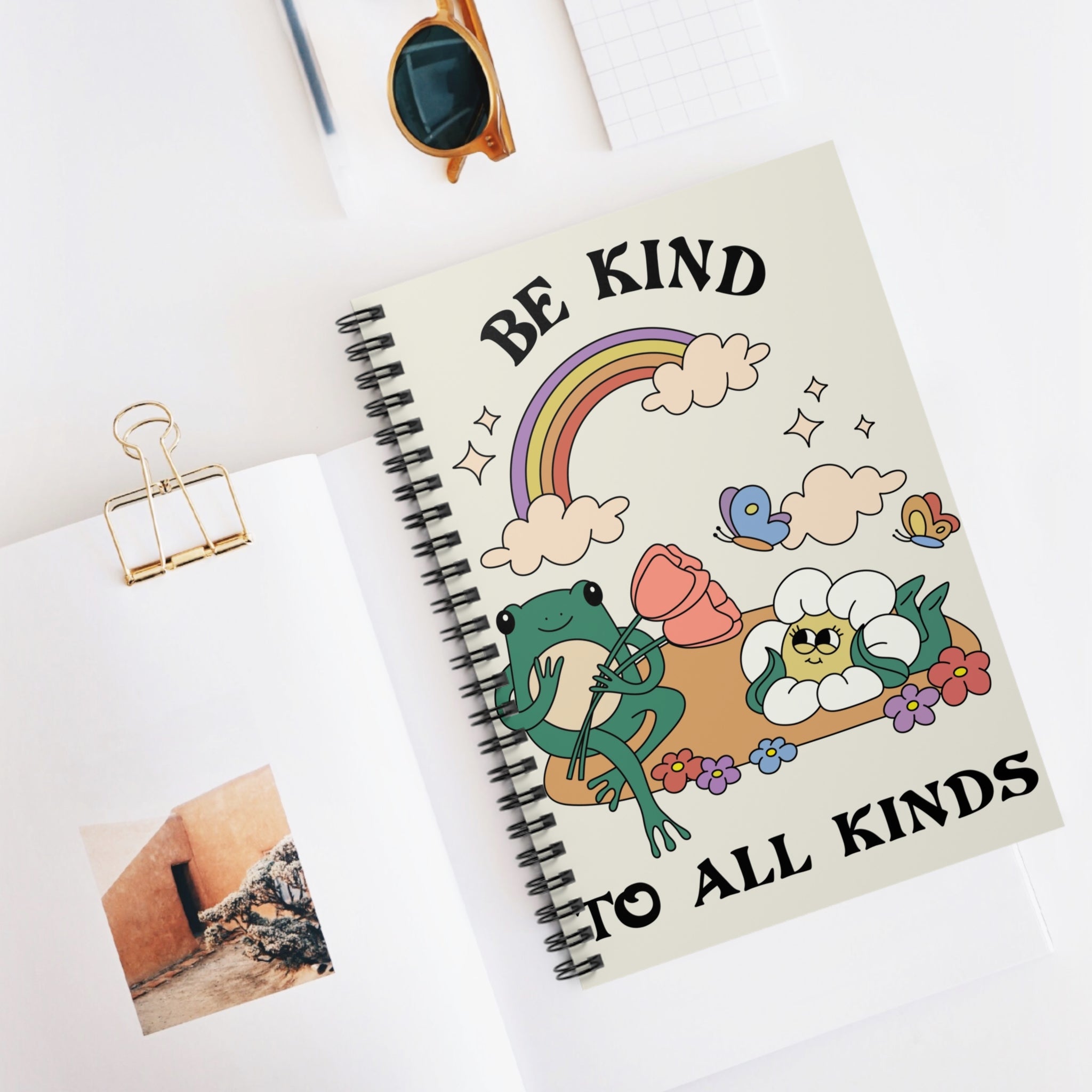 Be Kind To All Kinds A5 Lined Notebook