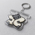 Already Tired Tomorrow Acrylic Keyring