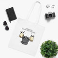 A Balanced Diet Is A Large Coffee In Each Hand White Tote Bag