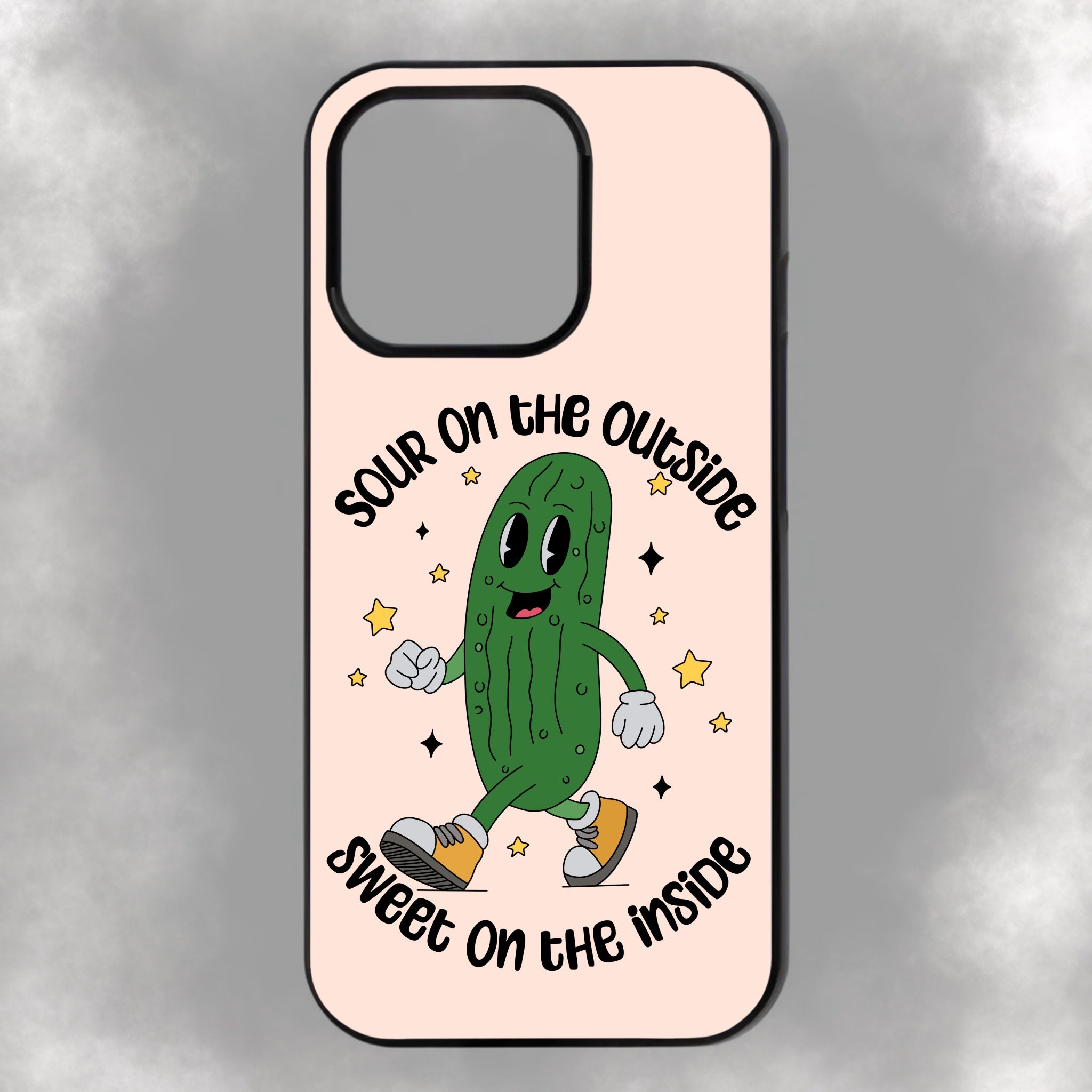 Sour On The Outside Sweet On The Inside iPhone Rubber Phone Case