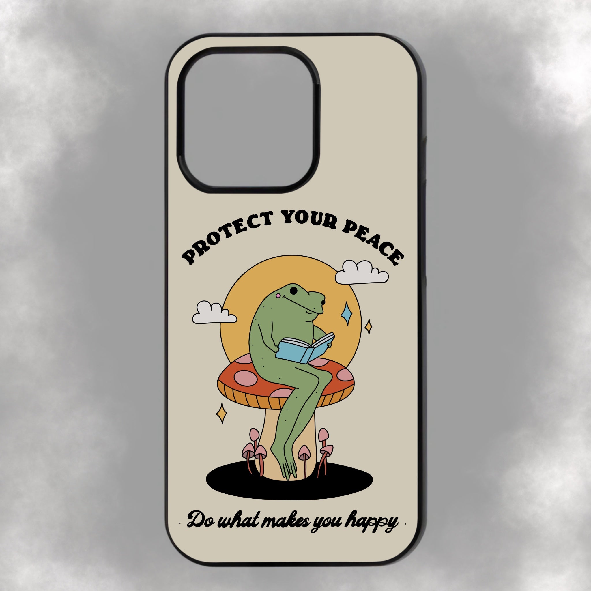 Protect Your Peace iPhone Rubber Phone Case