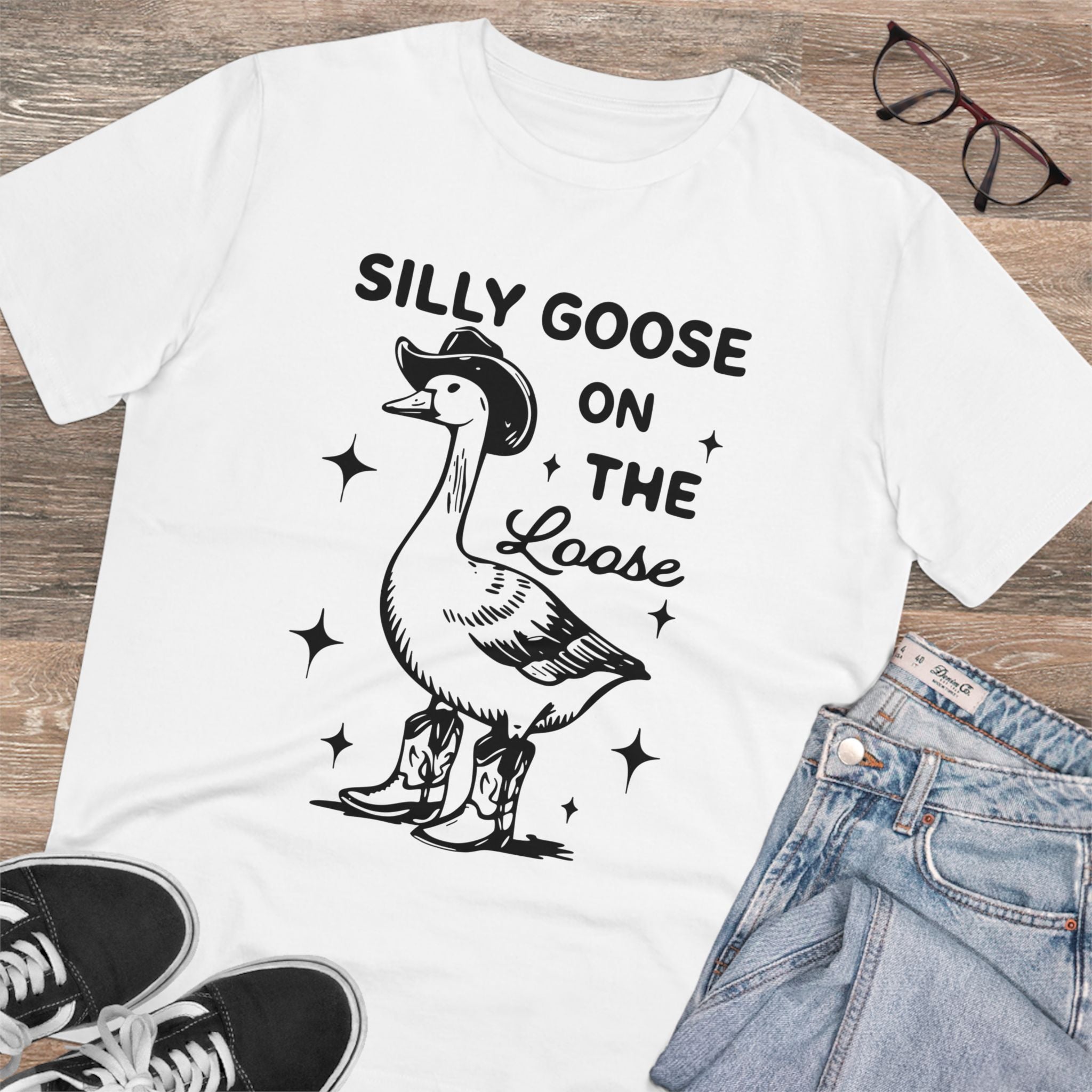 Silly Goose On The Loose Unisex T-Shirt