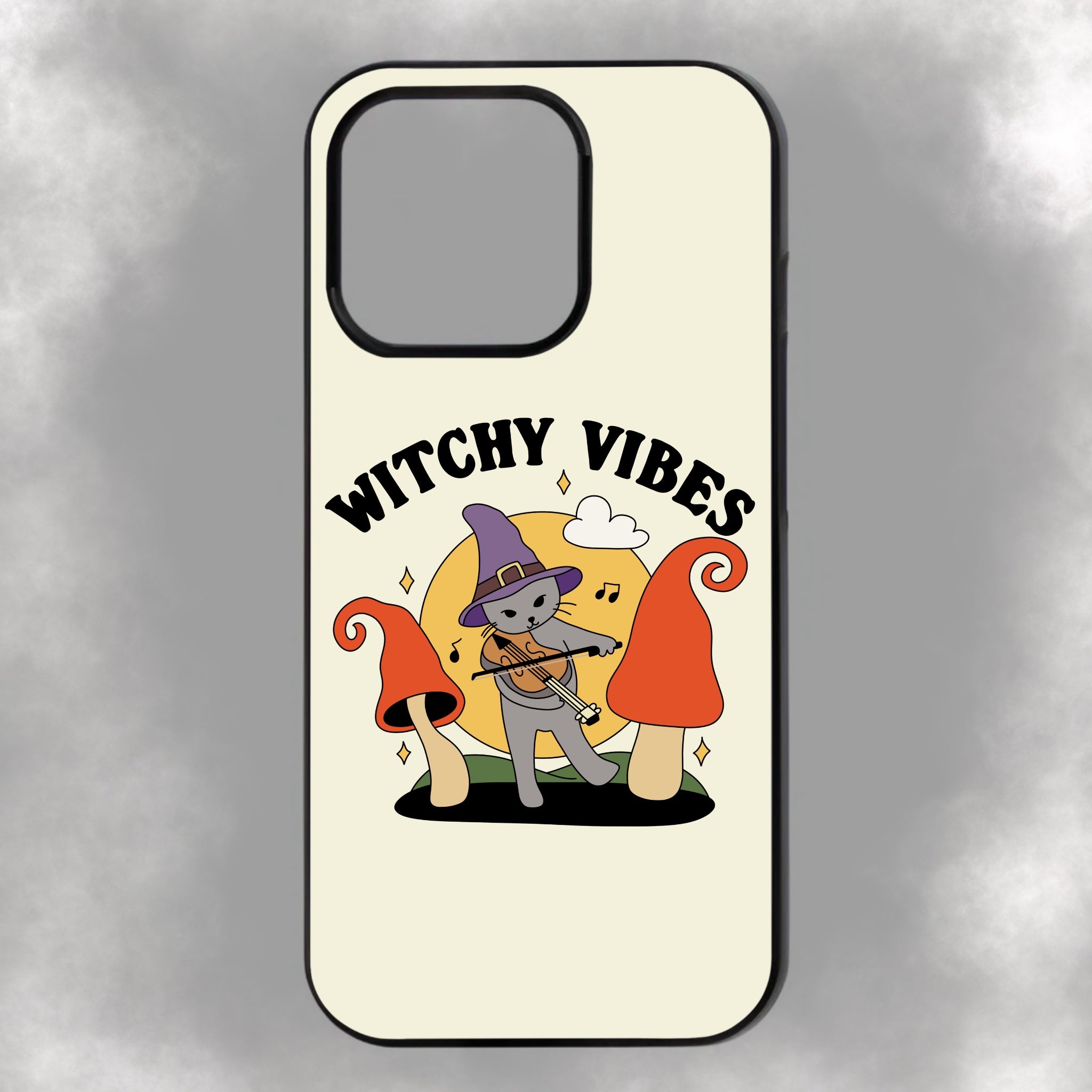 Witchy Vibes iPhone Rubber Phone Case