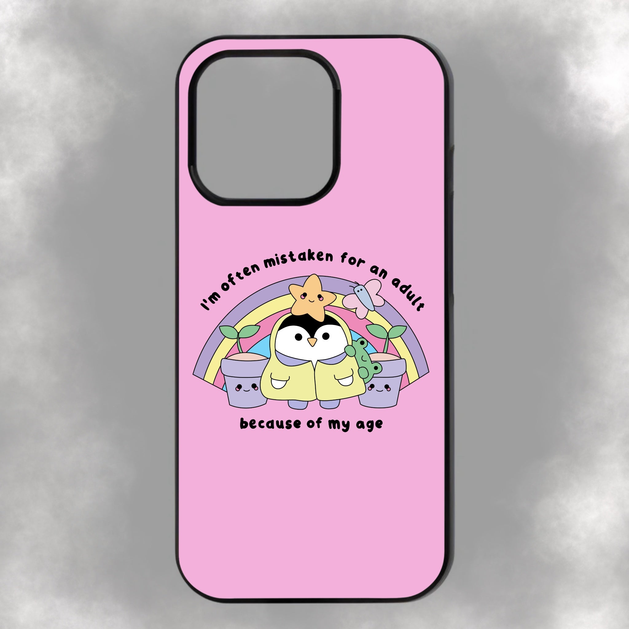 I’m Often Mistaken For An Adult Because Of My Age iPhone Rubber Phone Case