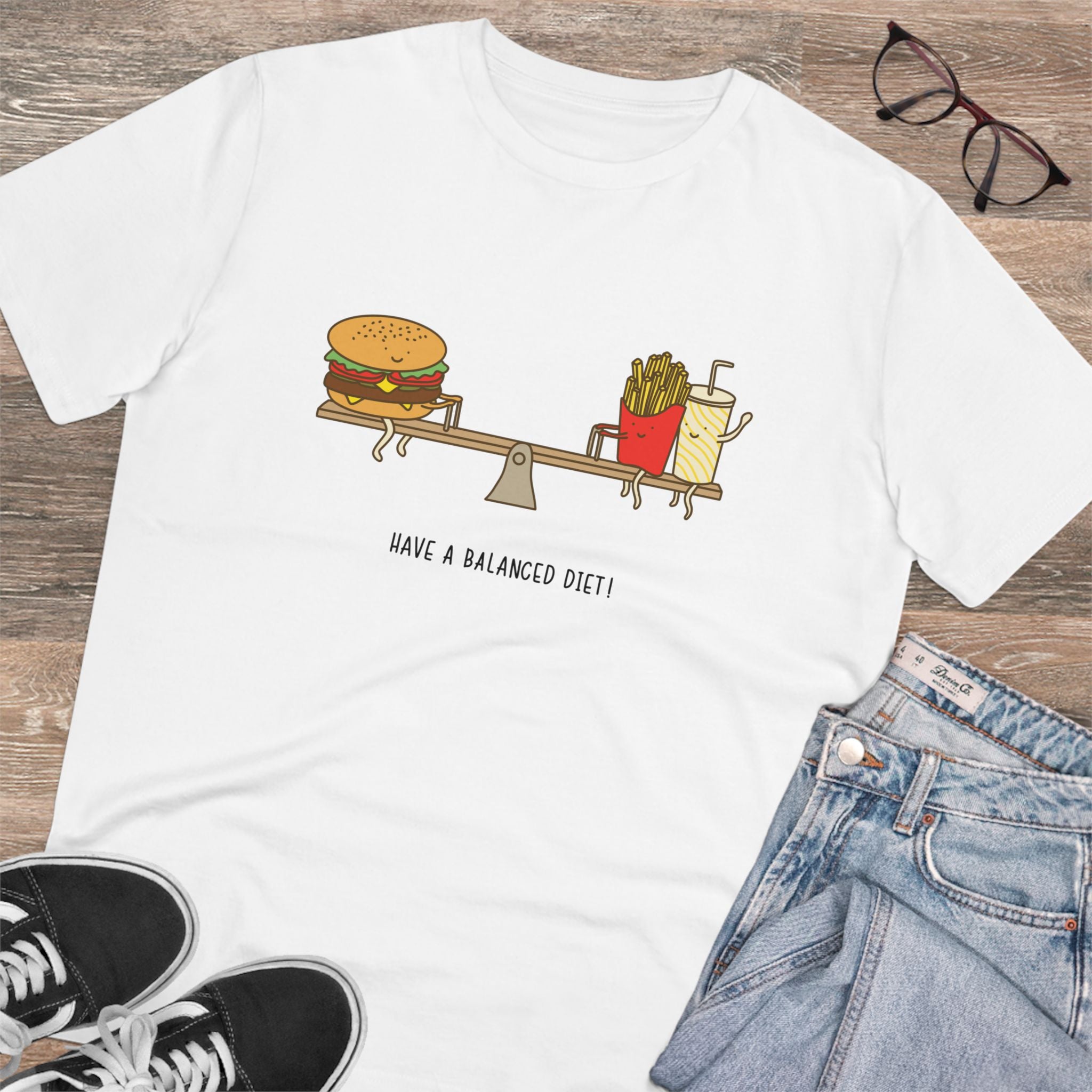 Have A Balanced Diet! Unisex T-Shirt