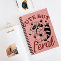 Cute But Feral A5 Lined Notebook