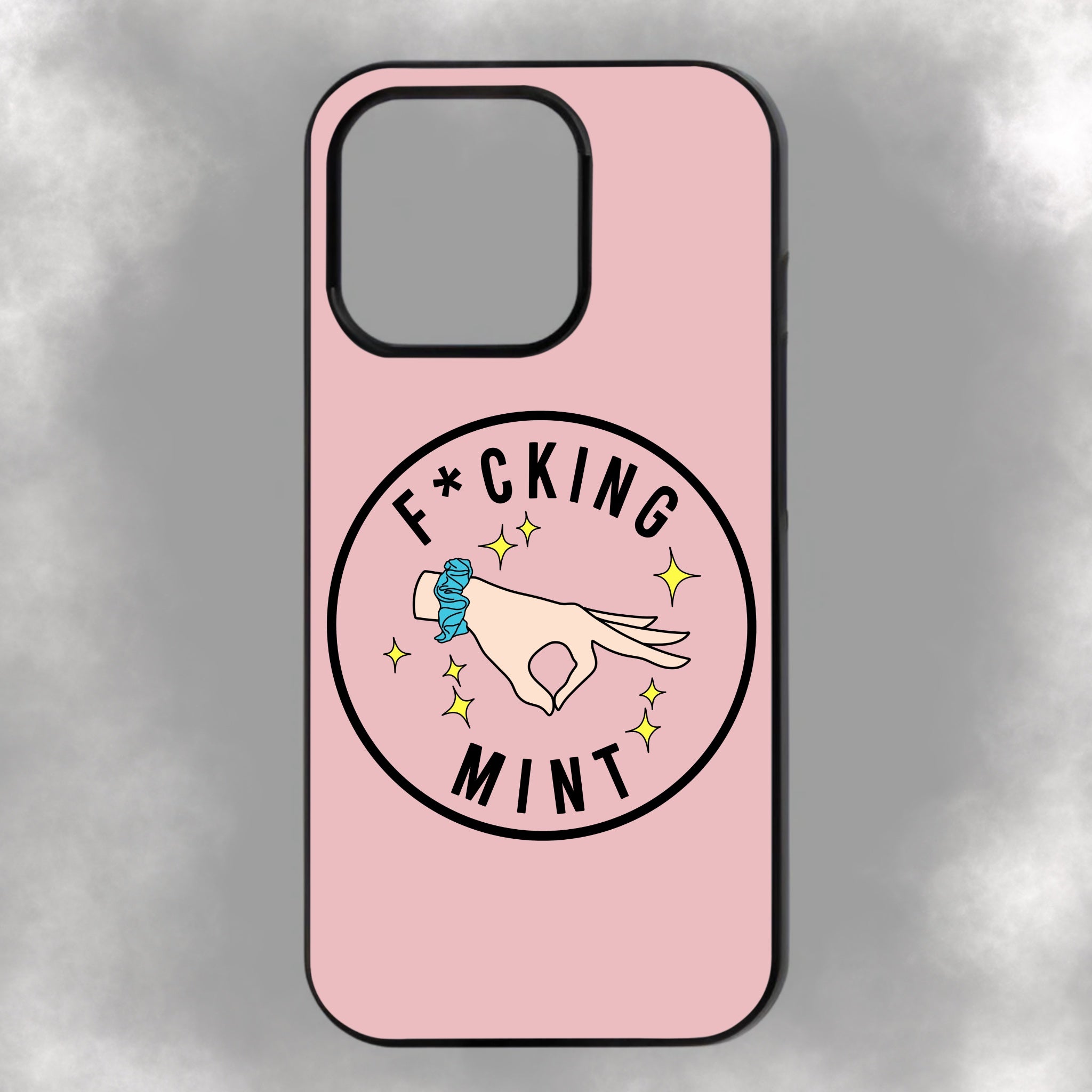 F*cking Mint iPhone Rubber Phone Case