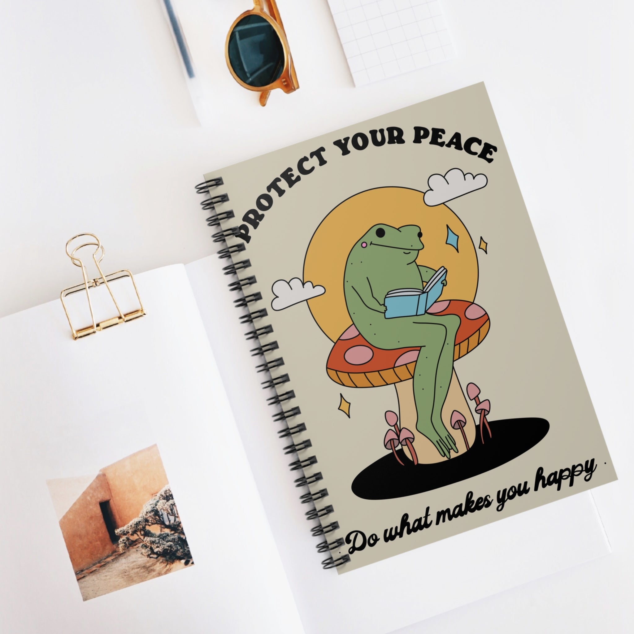 Protect Your Peace A5 Lined Notebook