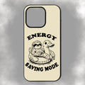 Energy Saving Mode iPhone Rubber Phone Case