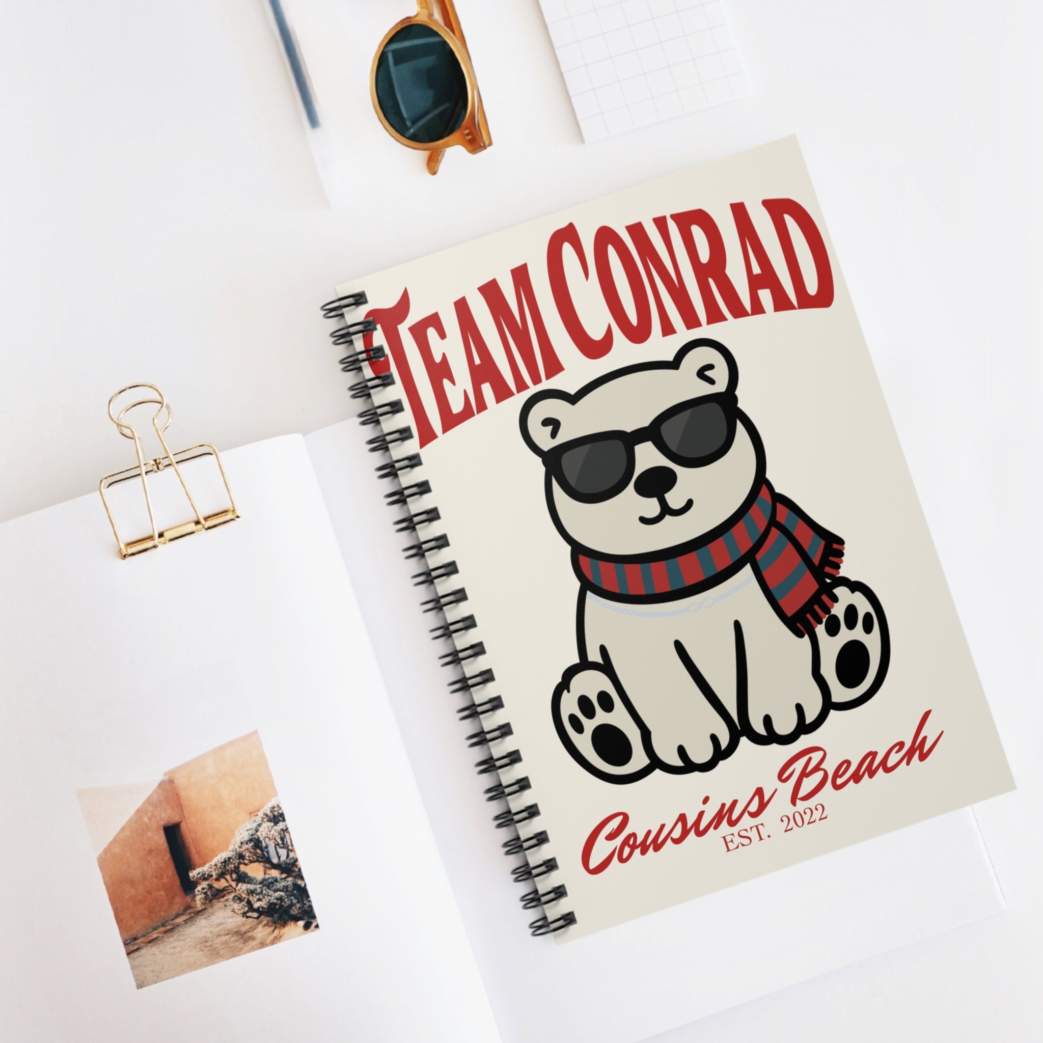 Team Conrad A5 Lined Notebook
