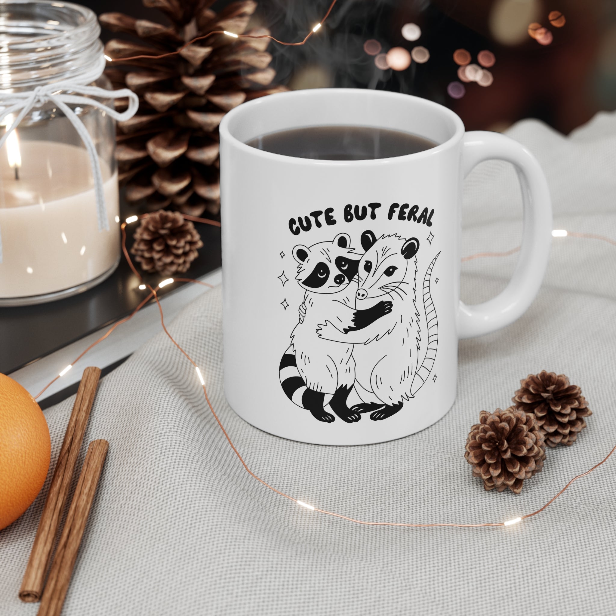 Cute But Feral 11oz Ceramic Mug