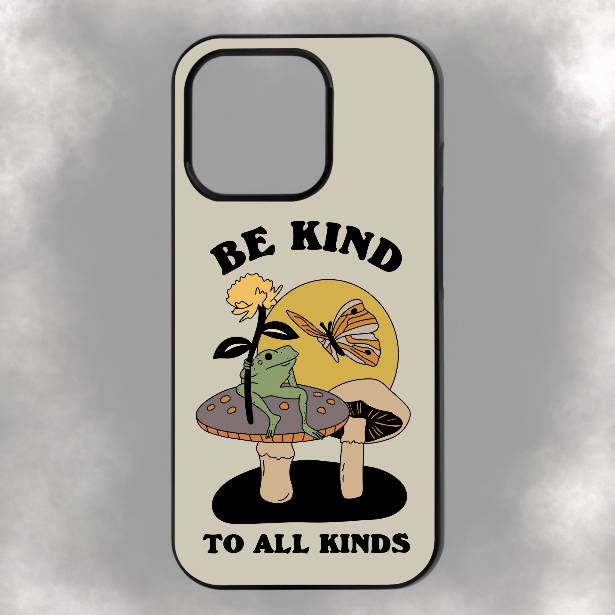 Be Kind To All Kinds iPhone Rubber Phone Case