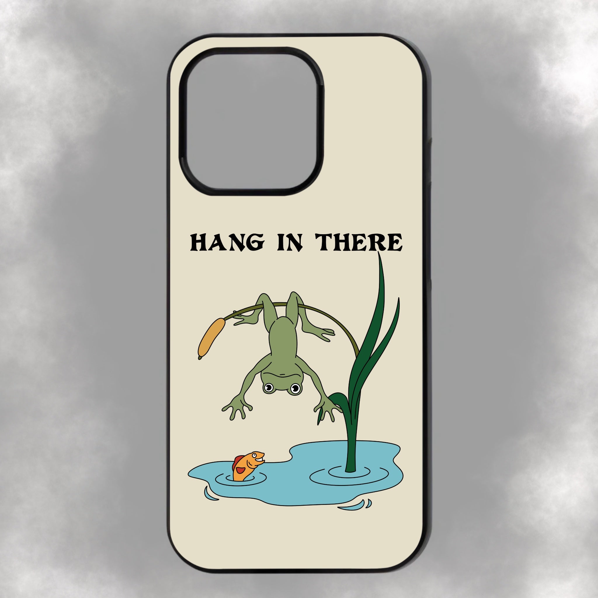 Hang In There iPhone Rubber Phone Case