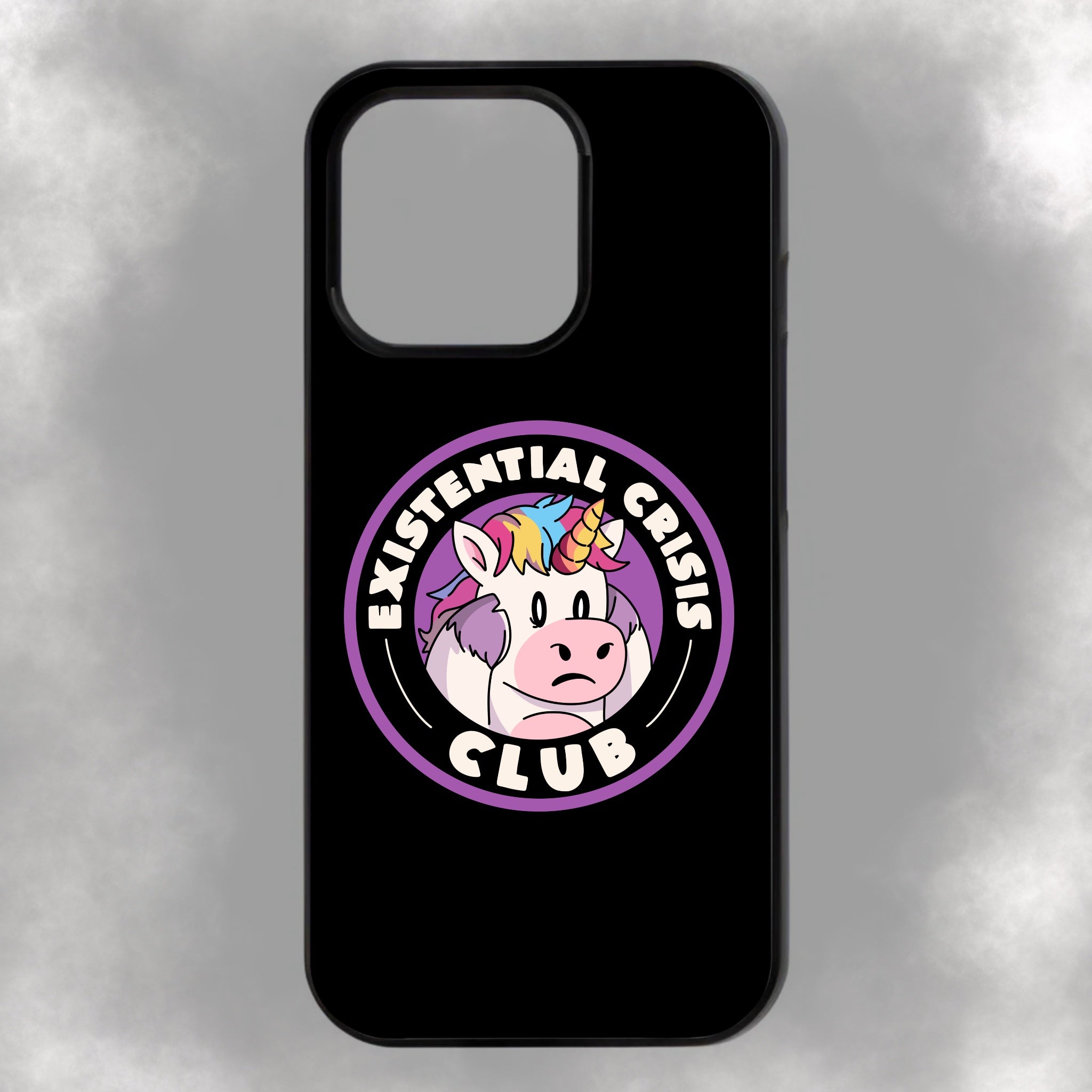 Existential Crisis Club iPhone Rubber Phone Case