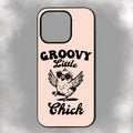 Groovy Little Chick iPhone Rubber Phone Case
