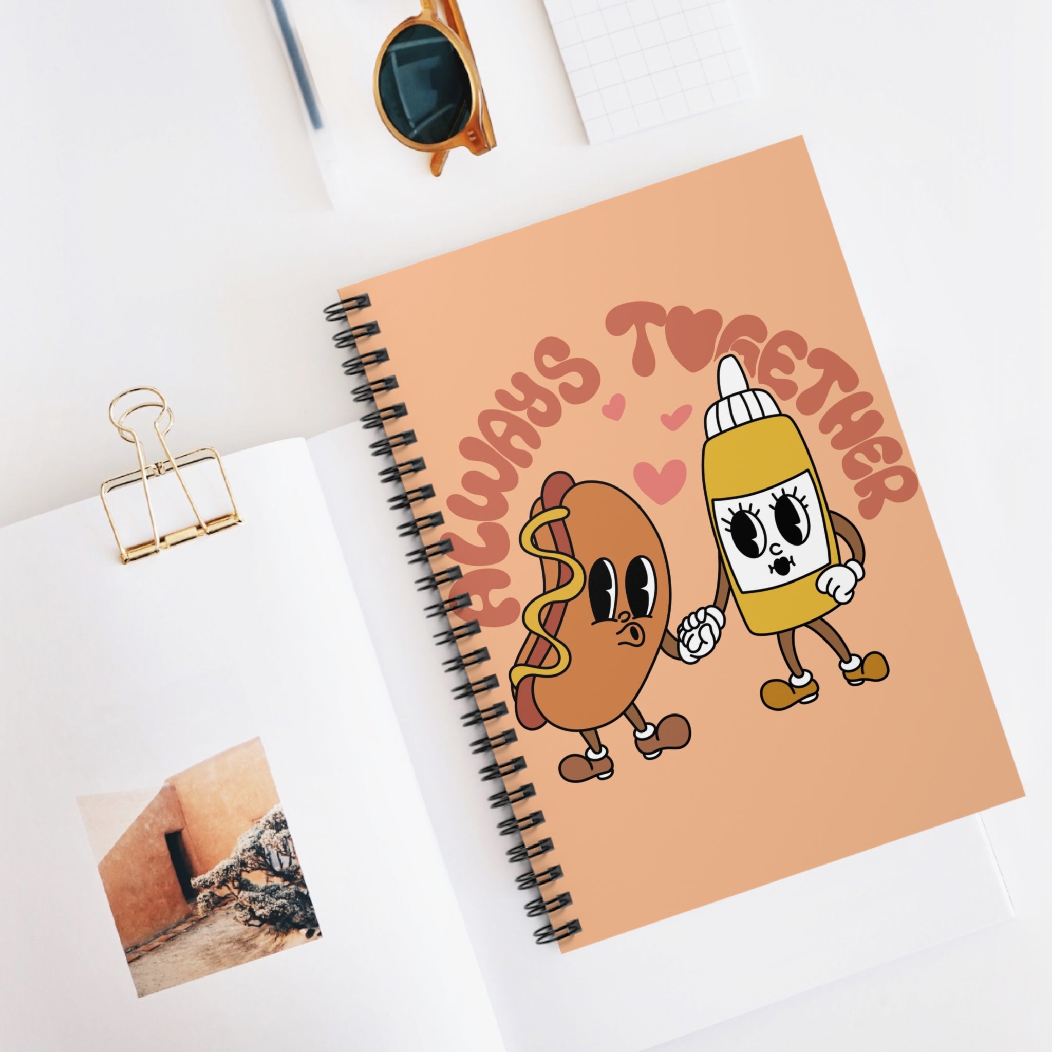 Always Together A5 Lined Notebook