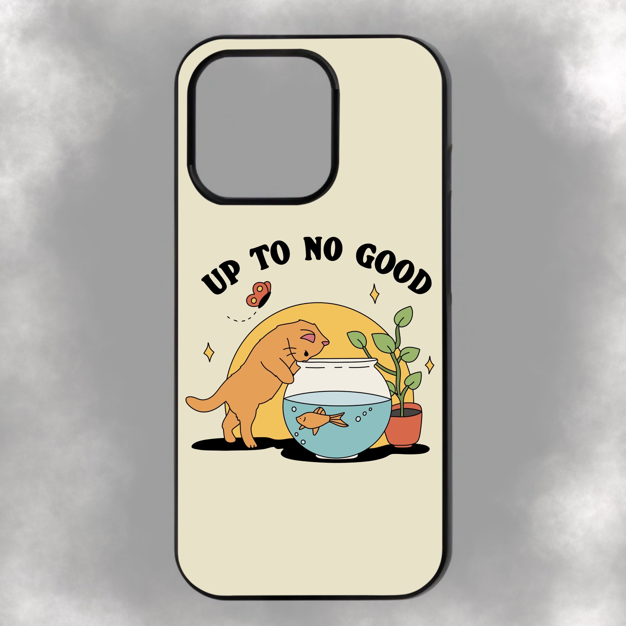 Up To No Good iPhone Rubber Phone Case