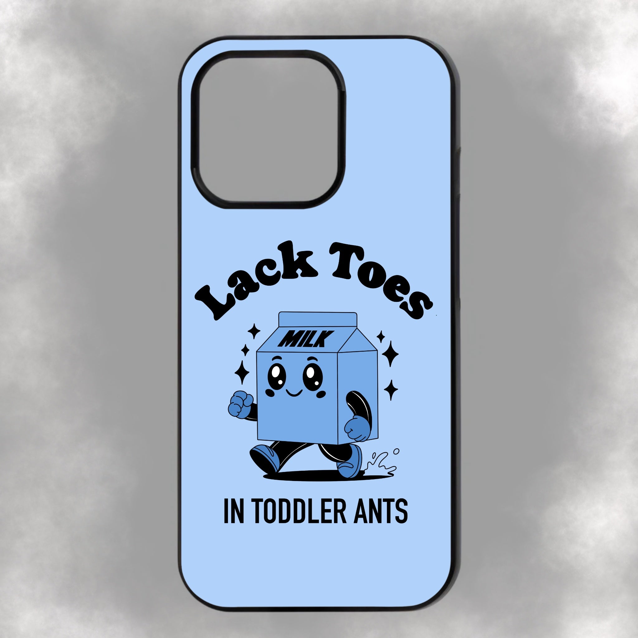 Lack Toes In Toddler Ants iPhone Rubber Phone Case