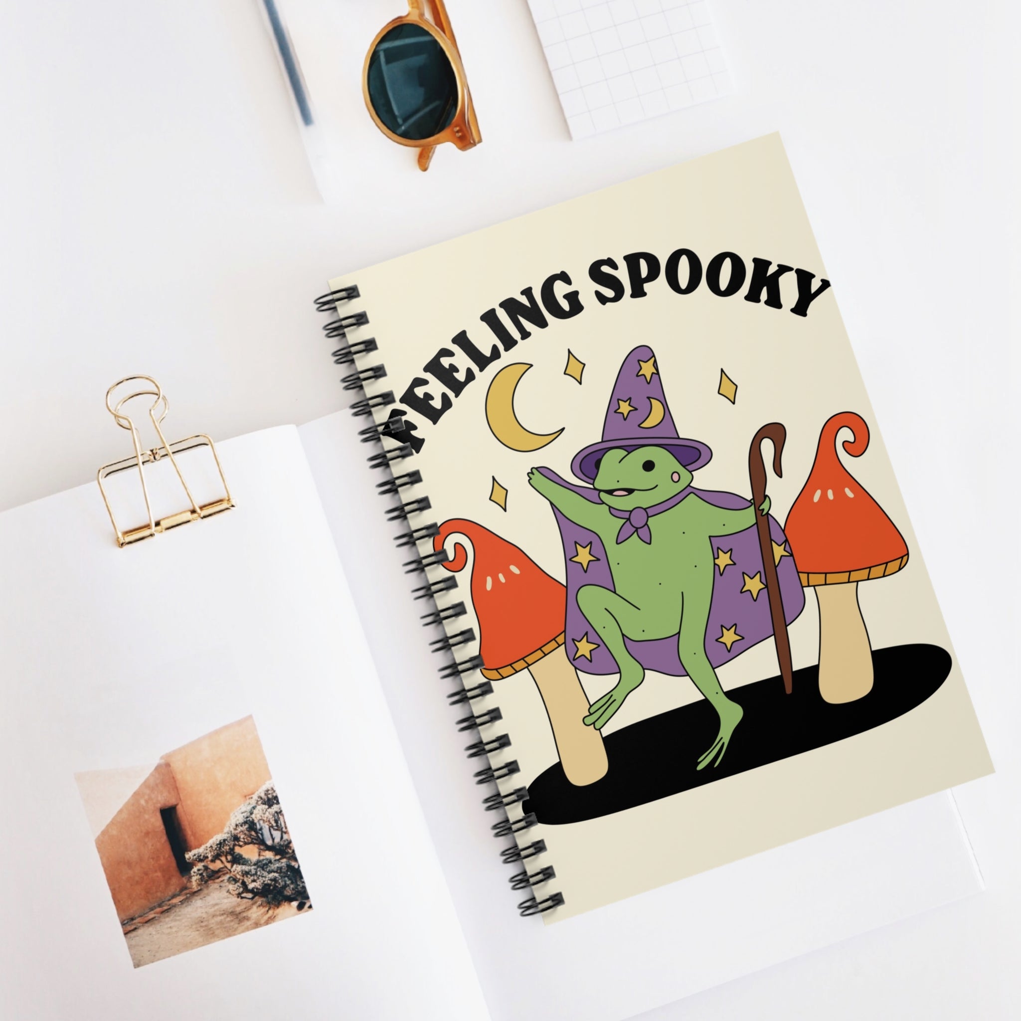 Feeling Spooky A5 Lined Notebook