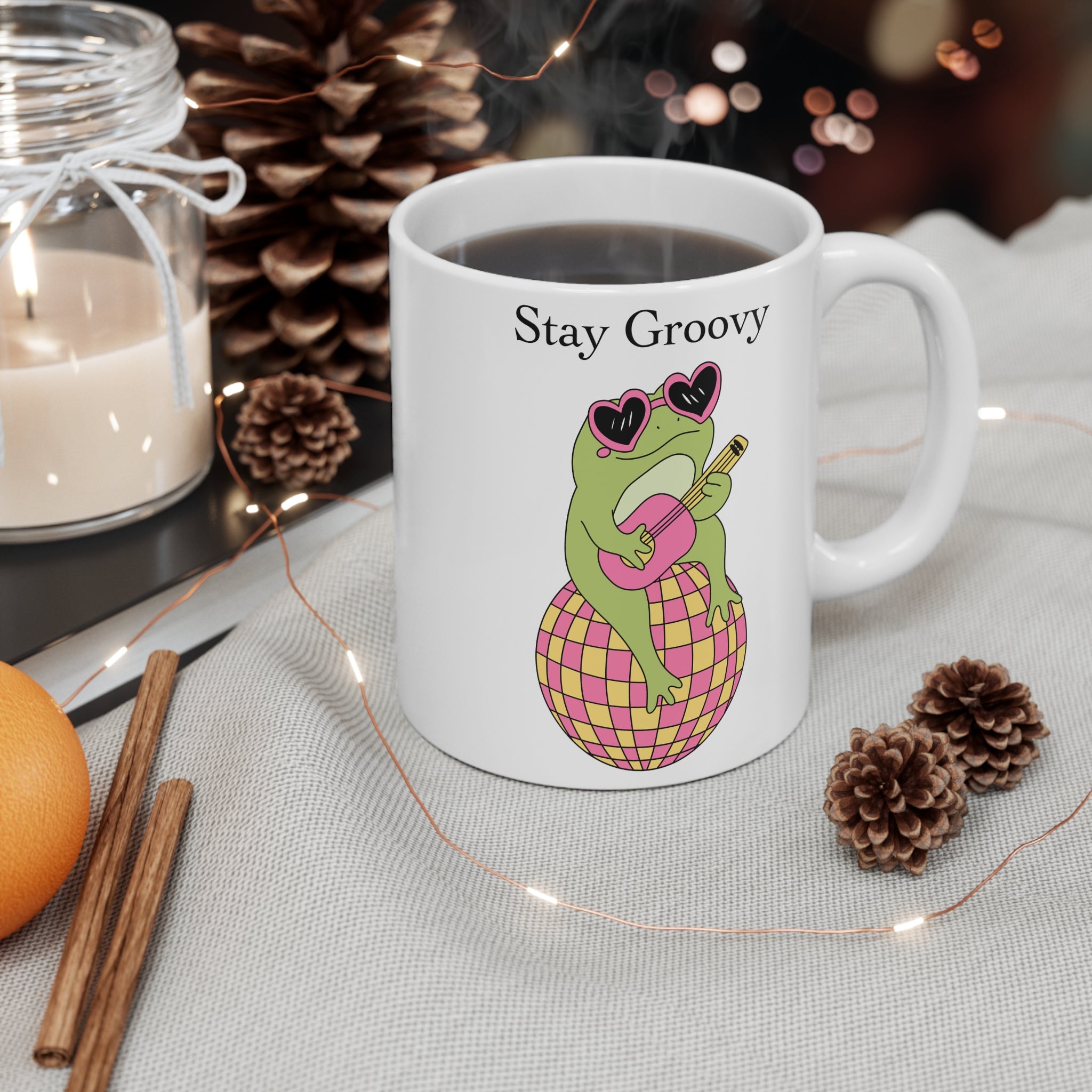 Stay Groovy 11oz Ceramic Mug