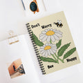 Don’t Worry Bee Happy A5 Lined Notebook