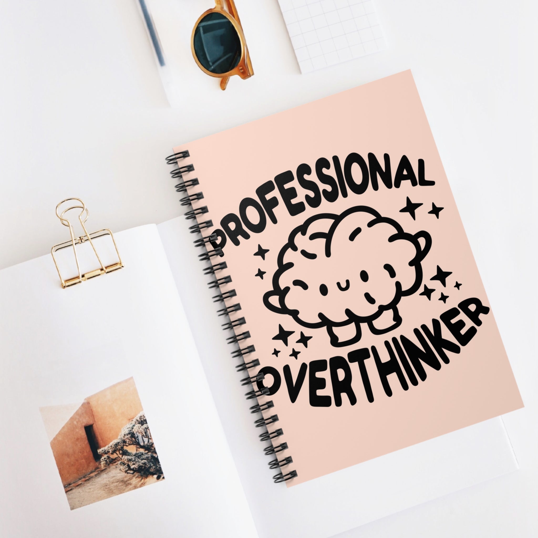 Professional Overthinker A5 Lined Notebook