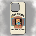 Good Things Take Time To Grow iPhone Rubber Phone Case