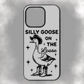 Silly Goose On The Loose iPhone Rubber Phone Case