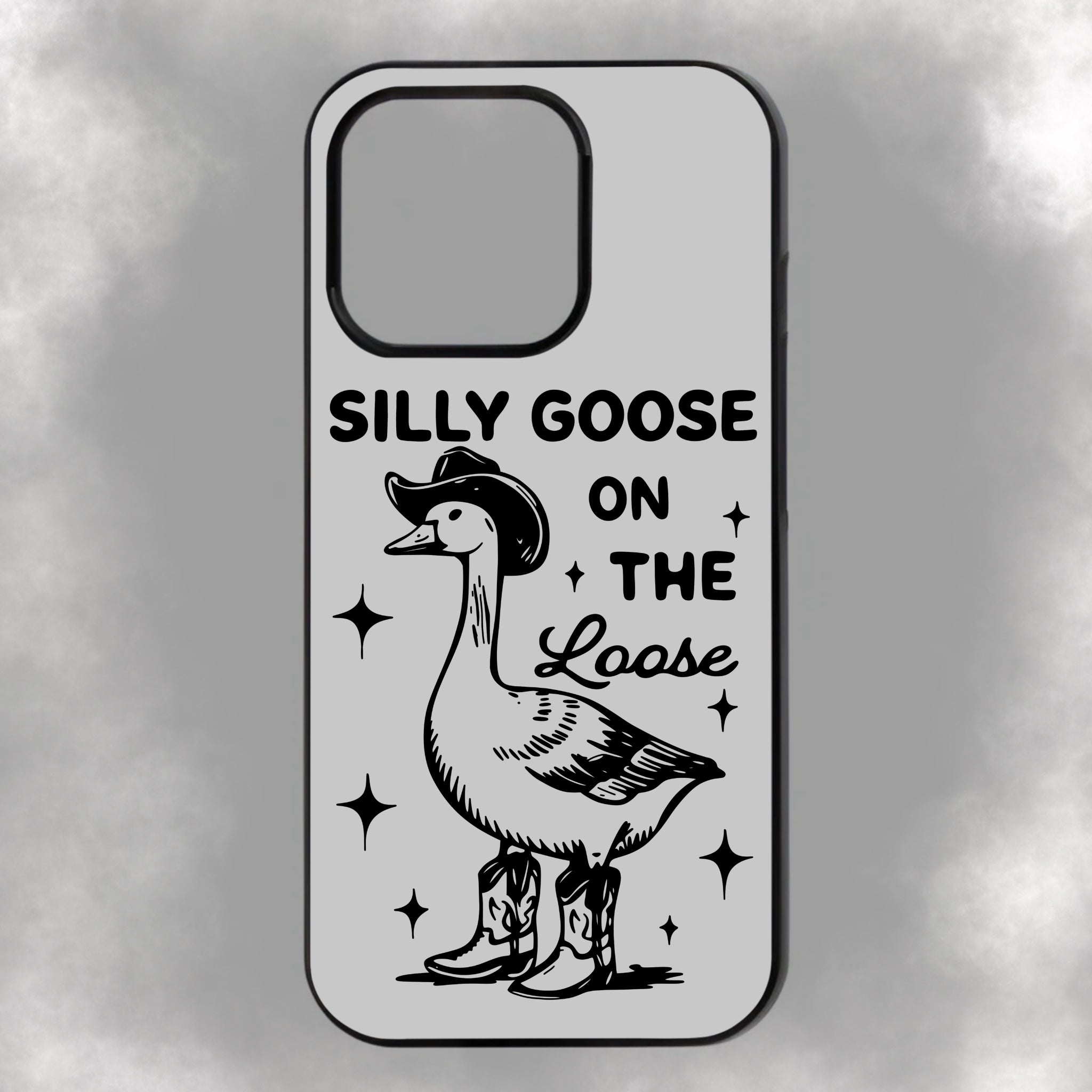 Silly Goose On The Loose iPhone Rubber Phone Case