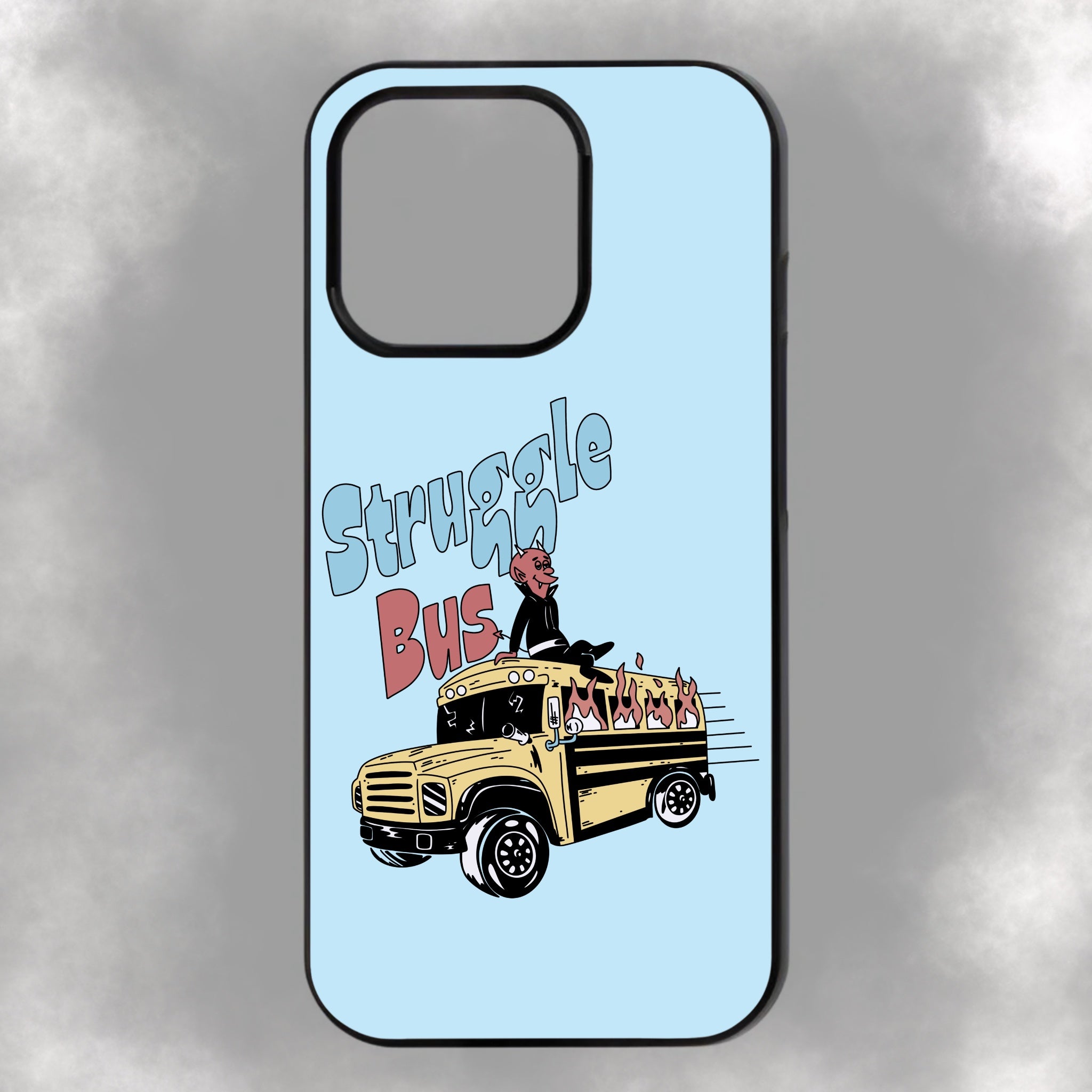 Struggle Bus iPhone Rubber Phone Case