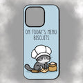 On Today’s Menu: Biscuits iPhone Rubber Phone Case