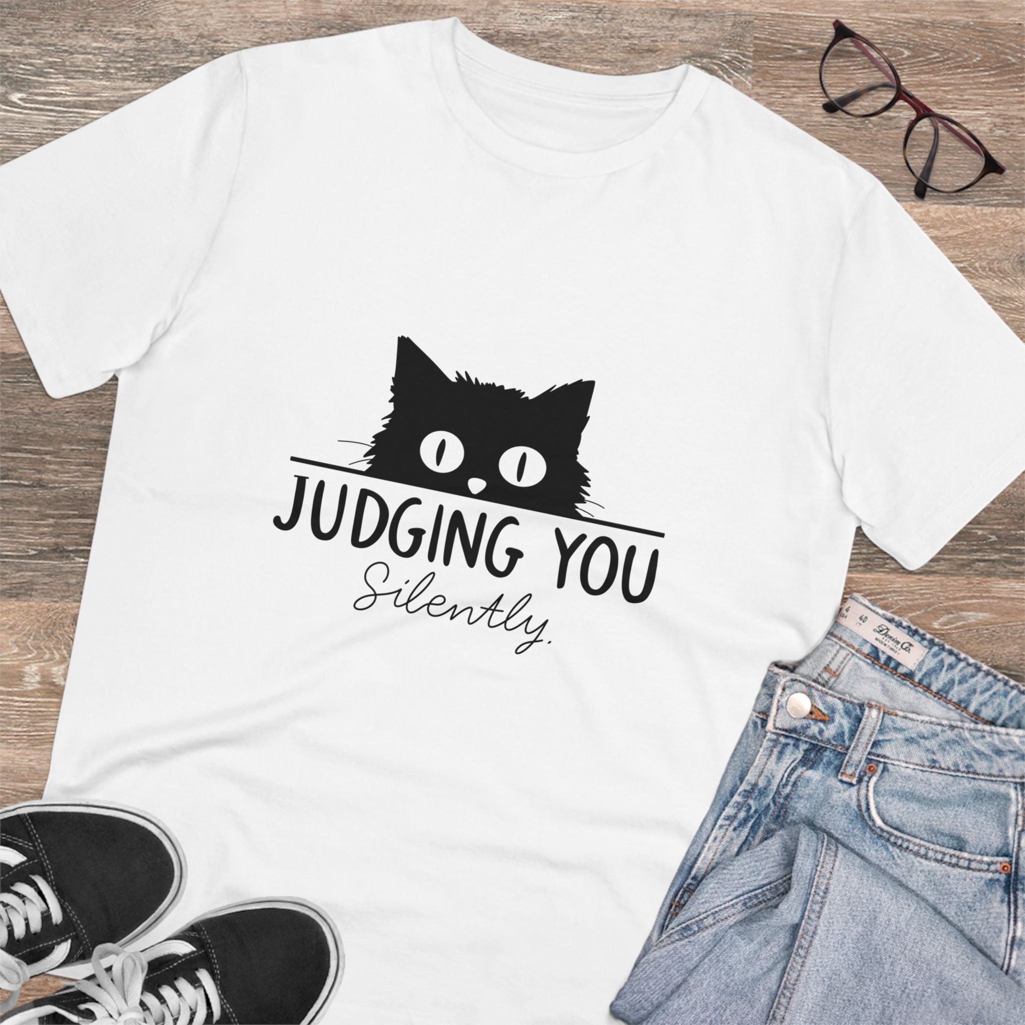 Judging You Silently Unisex T-Shirt