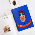 Bread Pitt A5 Lined Notebook