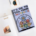 It’s OK To Feel Your Emotions A5 Lined Notebook