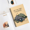 Can’t Talk Today, I’m Recharging A5 Lined Notebook