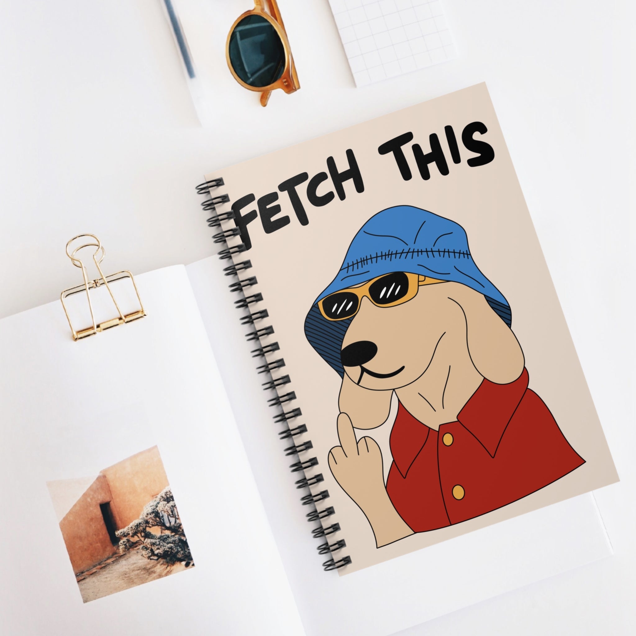 Fetch This A5 Lined Notebook