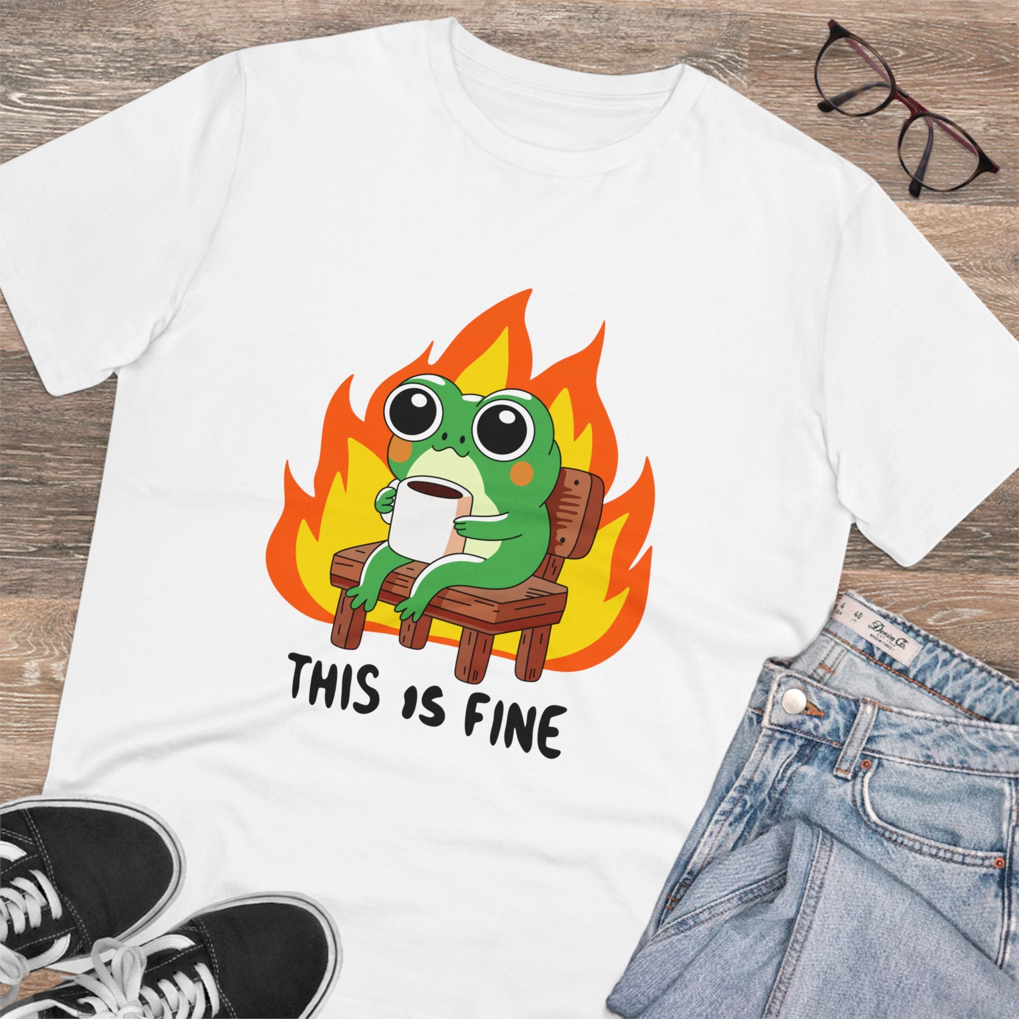 This Is Fine Unisex T-Shirt