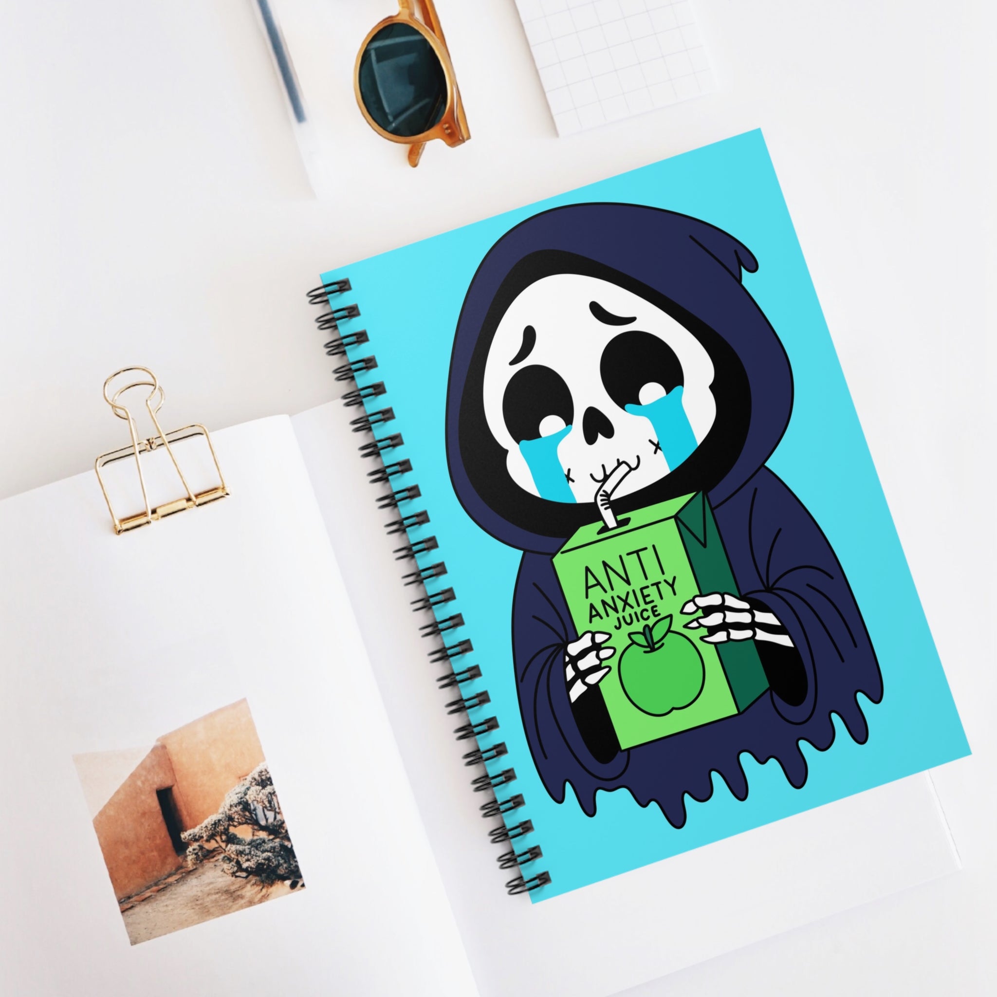Anti Anxiety Juice A5 Lined Notebook