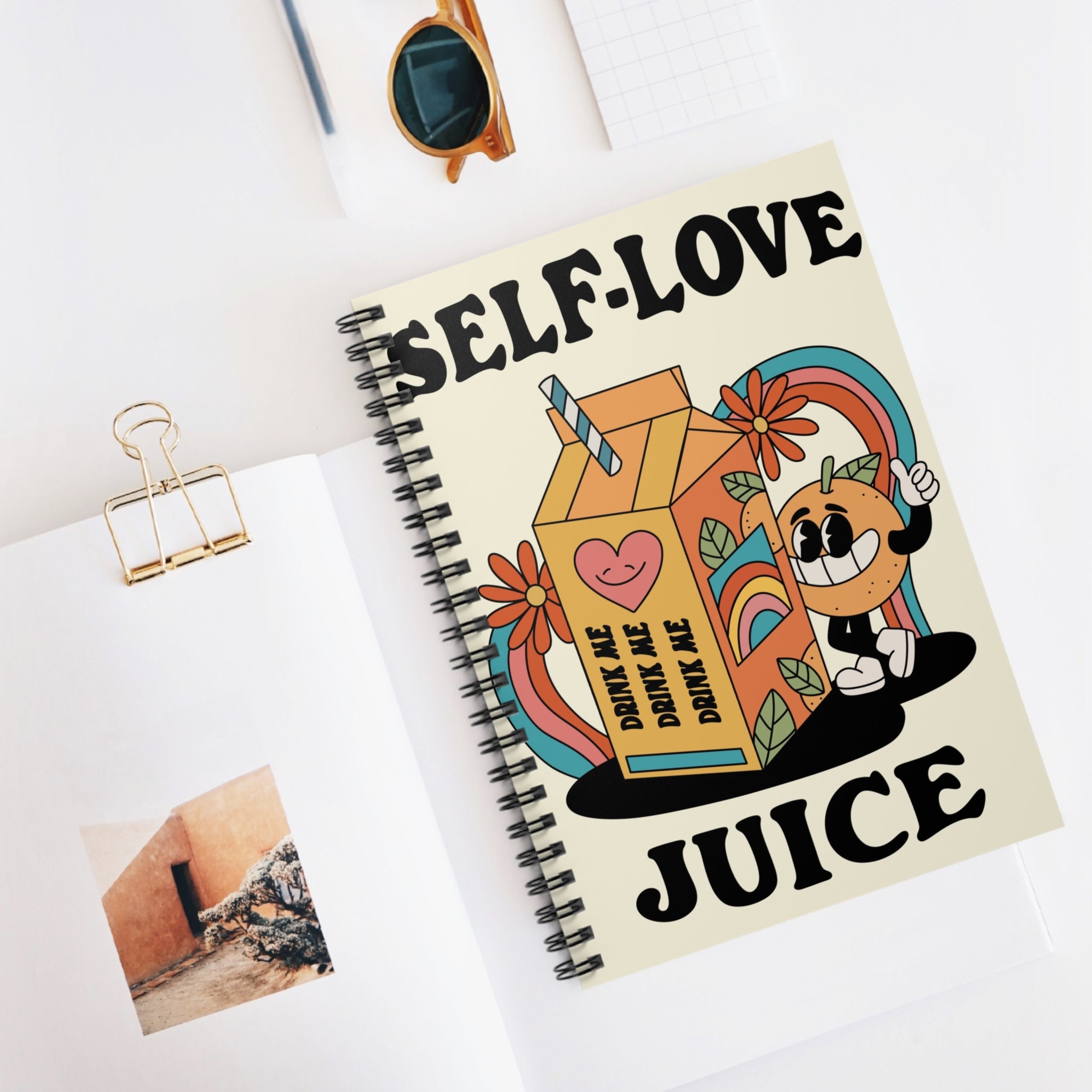 Self-Love Juice A5 Lined Notebook