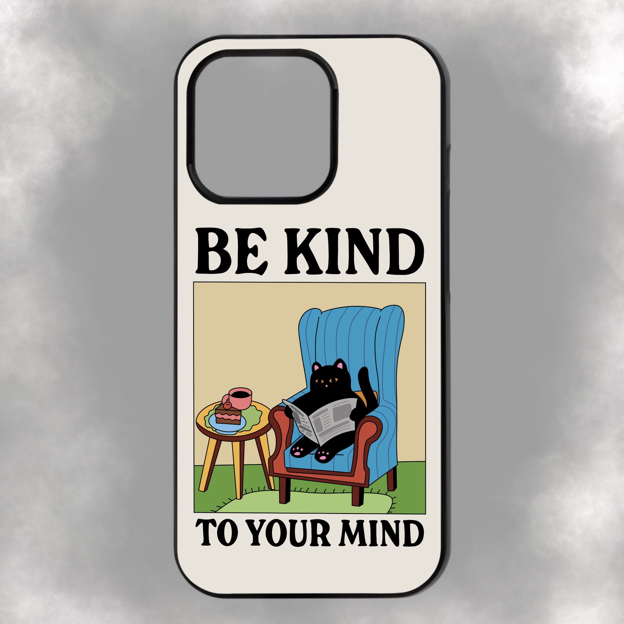 Be Kind To Your Mind iPhone Rubber Phone Case