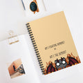 Am I Fighting Demons? Or… Am I The Demon? A5 Lined Notebook