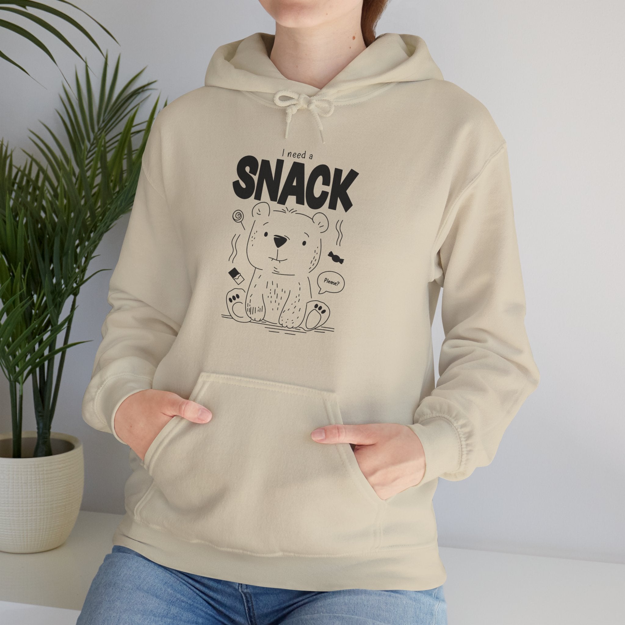 I Need A Snack Unisex Hoodie