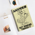 Anxious But Honking Through It A5 Lined Notebook