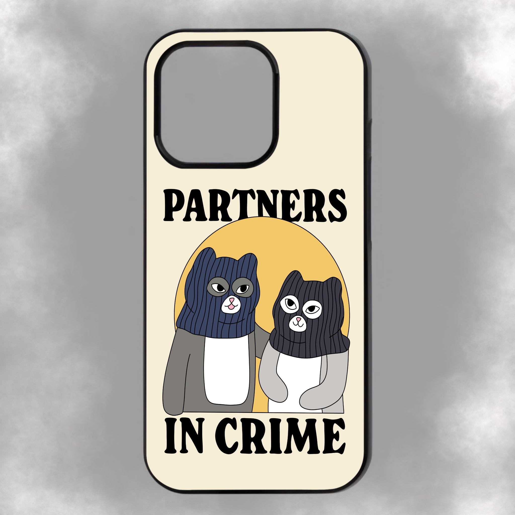 Partners In Crime iPhone Rubber Phone Case
