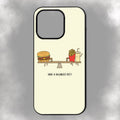 Have A Balanced Diet! iPhone Rubber Phone Case