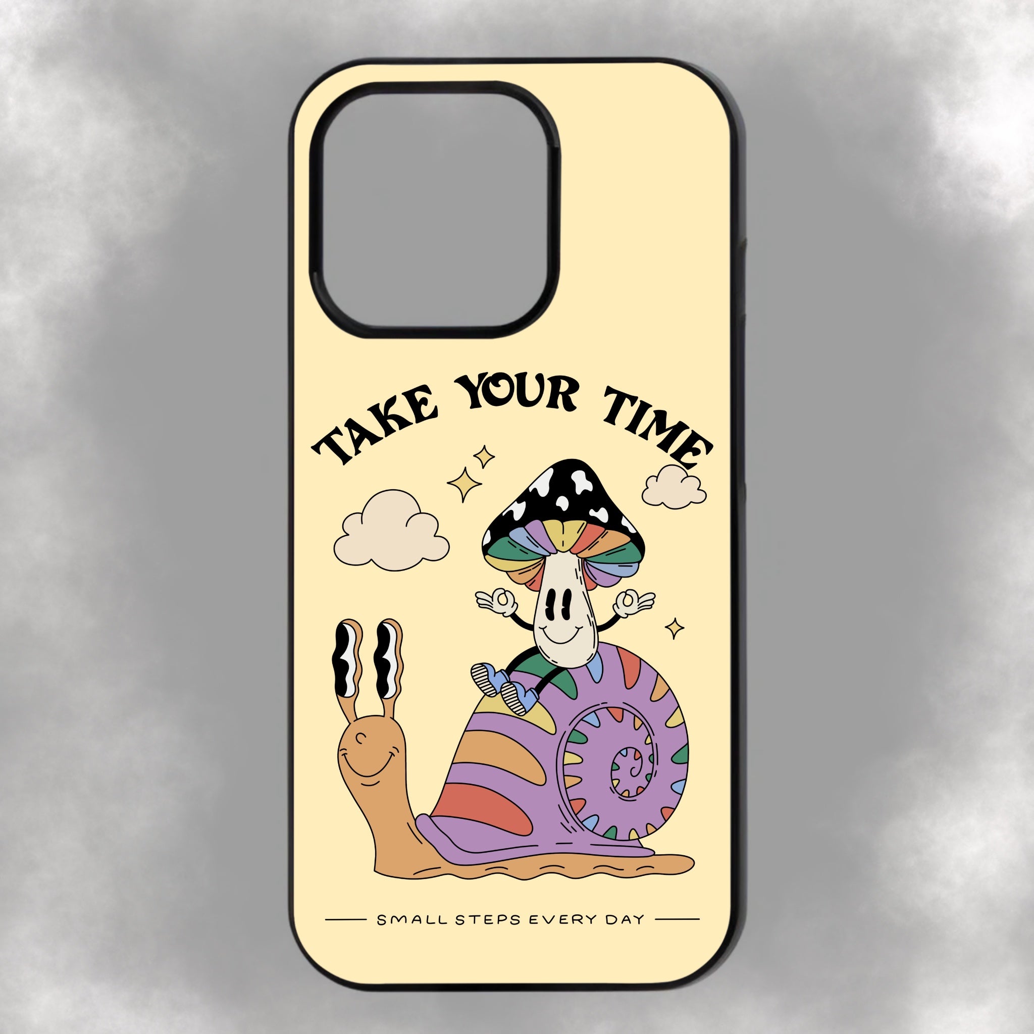 Take Your Time iPhone Rubber Phone Case