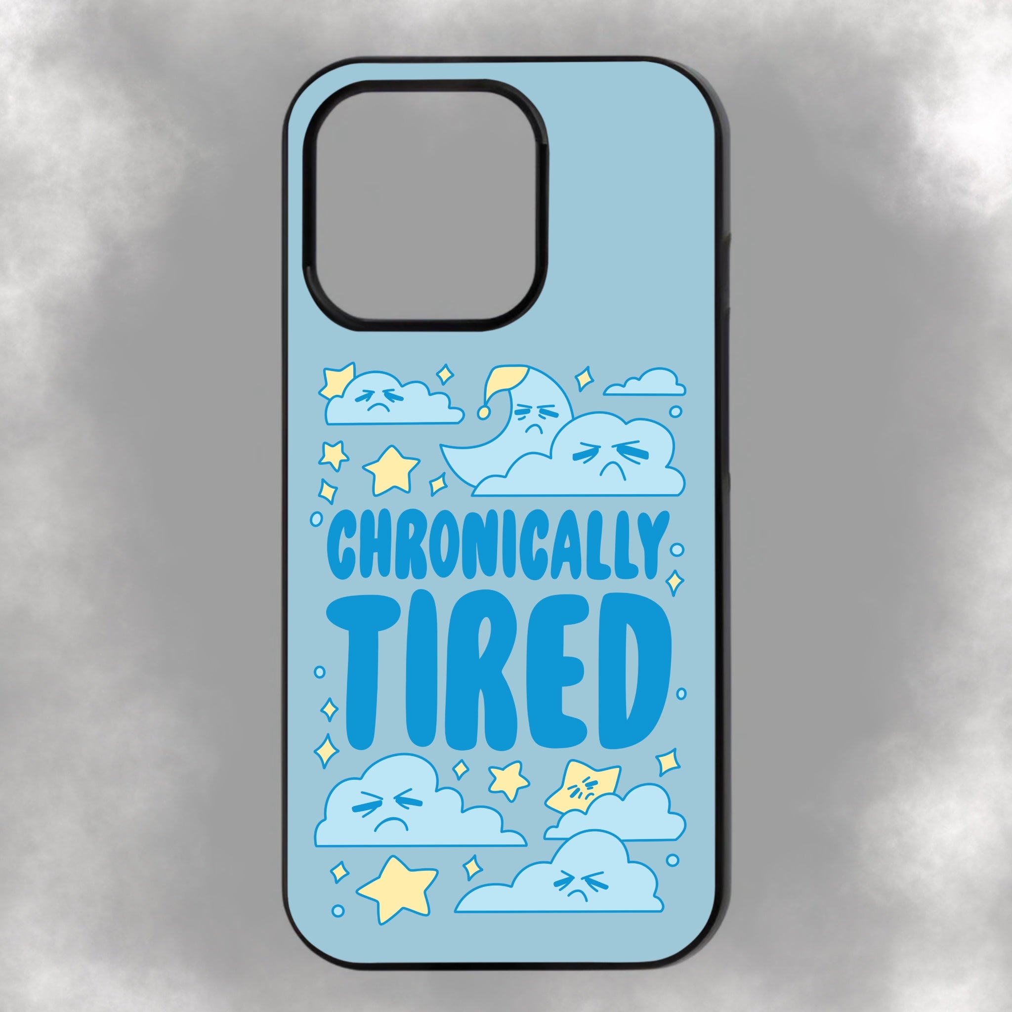 Chronically Tired iPhone Rubber Phone Case