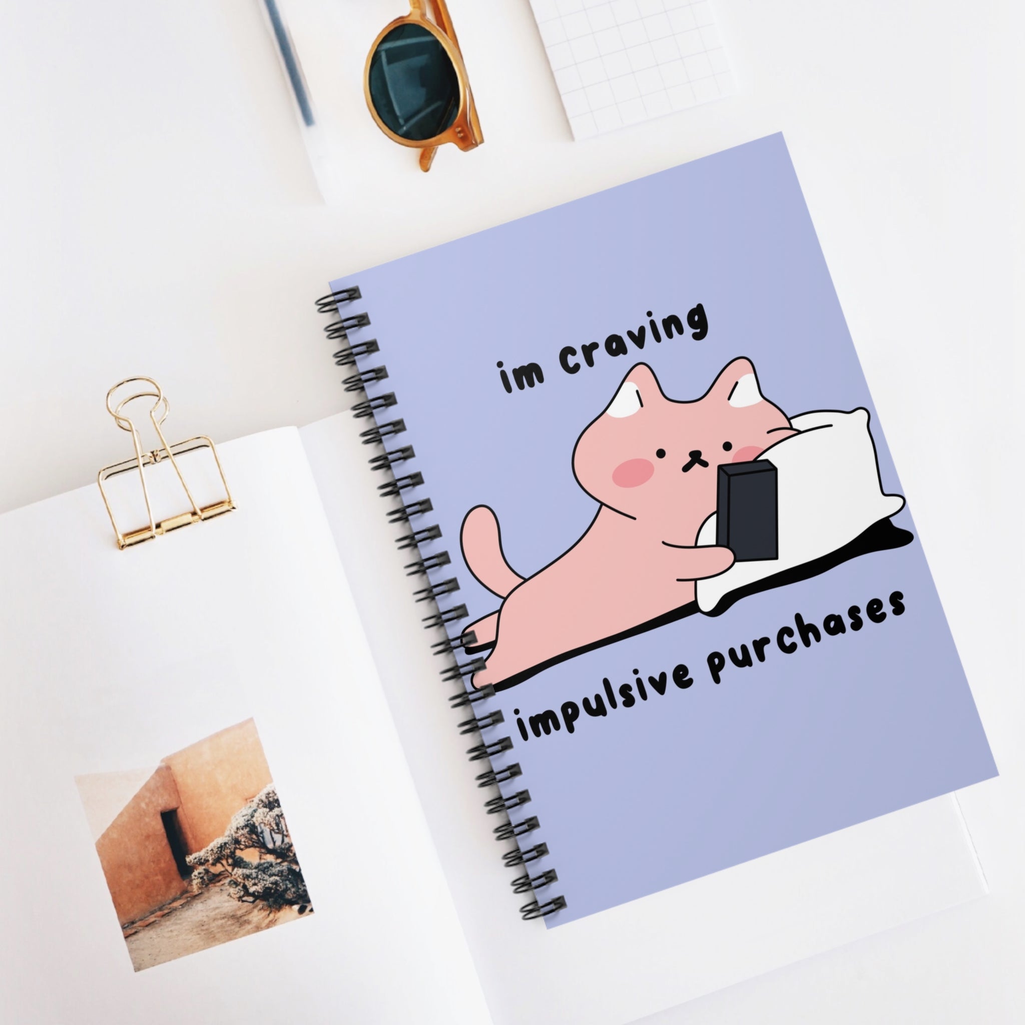 I’m Craving Impulsive Purchases A5 Lined Notebook