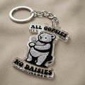 All Oopsies No Daisies Acrylic Keyring